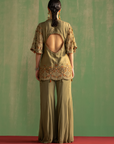 Alira Green Kurta Gharara Set