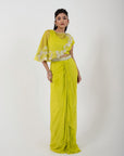 Perfect Petal Drape Skirt Set