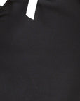Black Dress with Bow Detailing