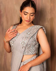 Grey Saree