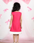 Pink Dress with Bow Detailing