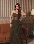 Olive Gown