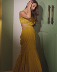 Marigold Saree