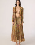 Micah Blazer, Arleth Bralette, Revah Skirt