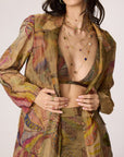 Micah Blazer, Arleth Bralette, Revah Skirt