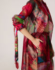 Belen Trench, Zavi Blouse, Vellora Trousers