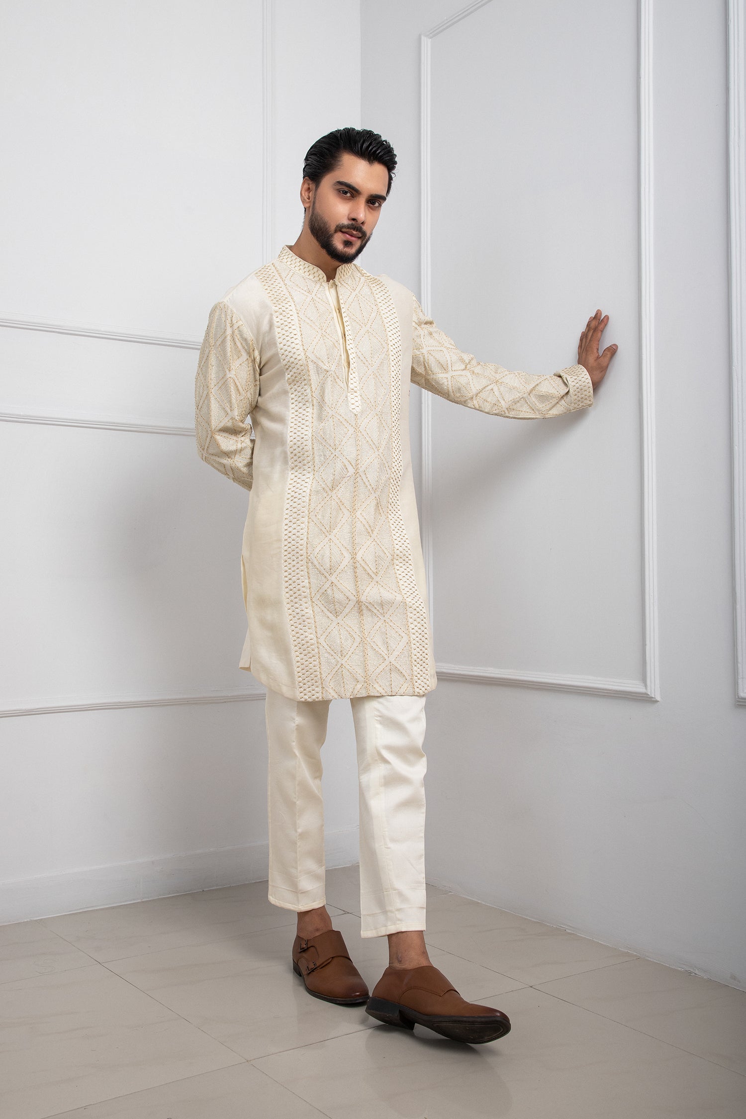 Gilded Ivory Kurta Set