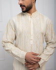 Gilded Ivory Kurta Set
