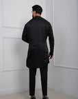 Obsidian Zipper Kurta Set