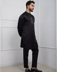 Obsidian Zipper Kurta Set