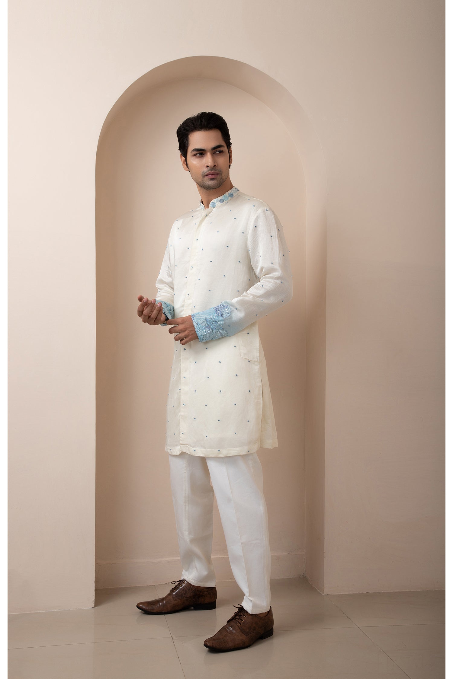 Arctic Pearl Kurta Set