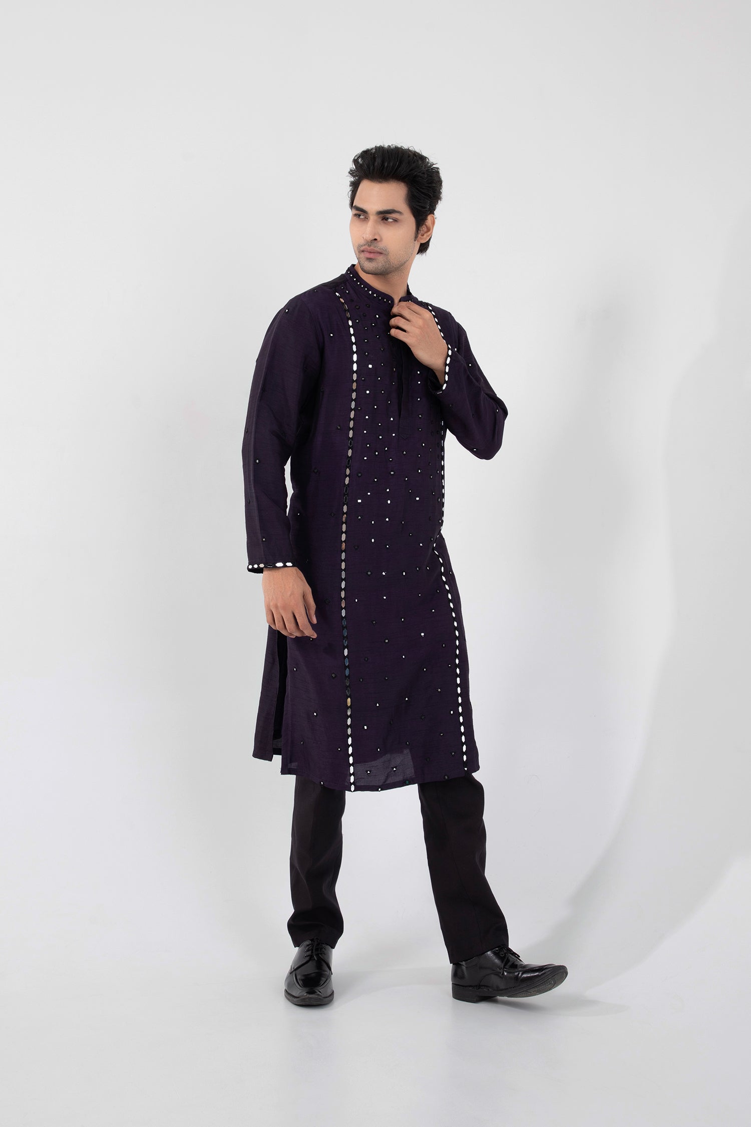 Dark Raven Kurta Set