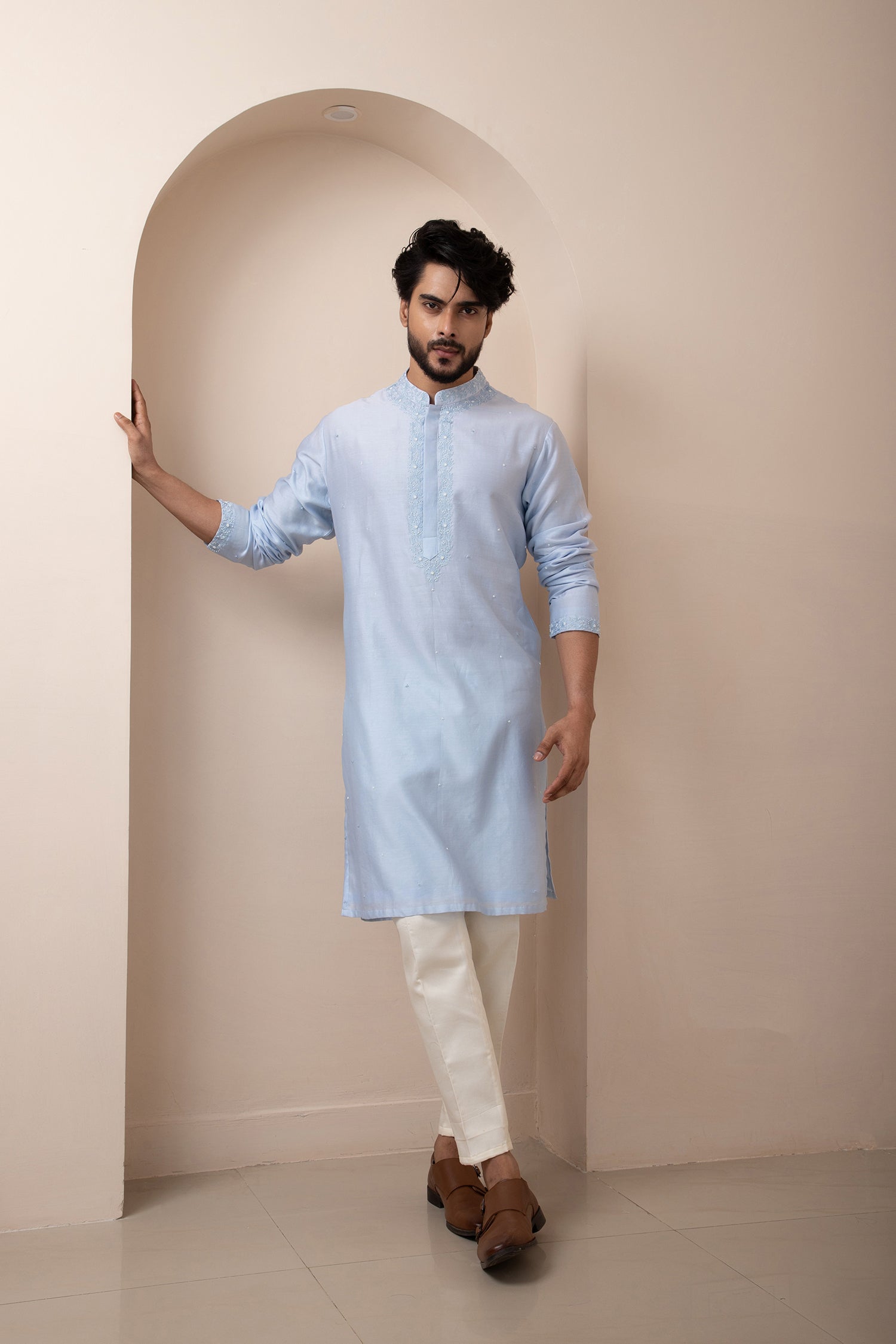 Blissful Blue Kurta Set