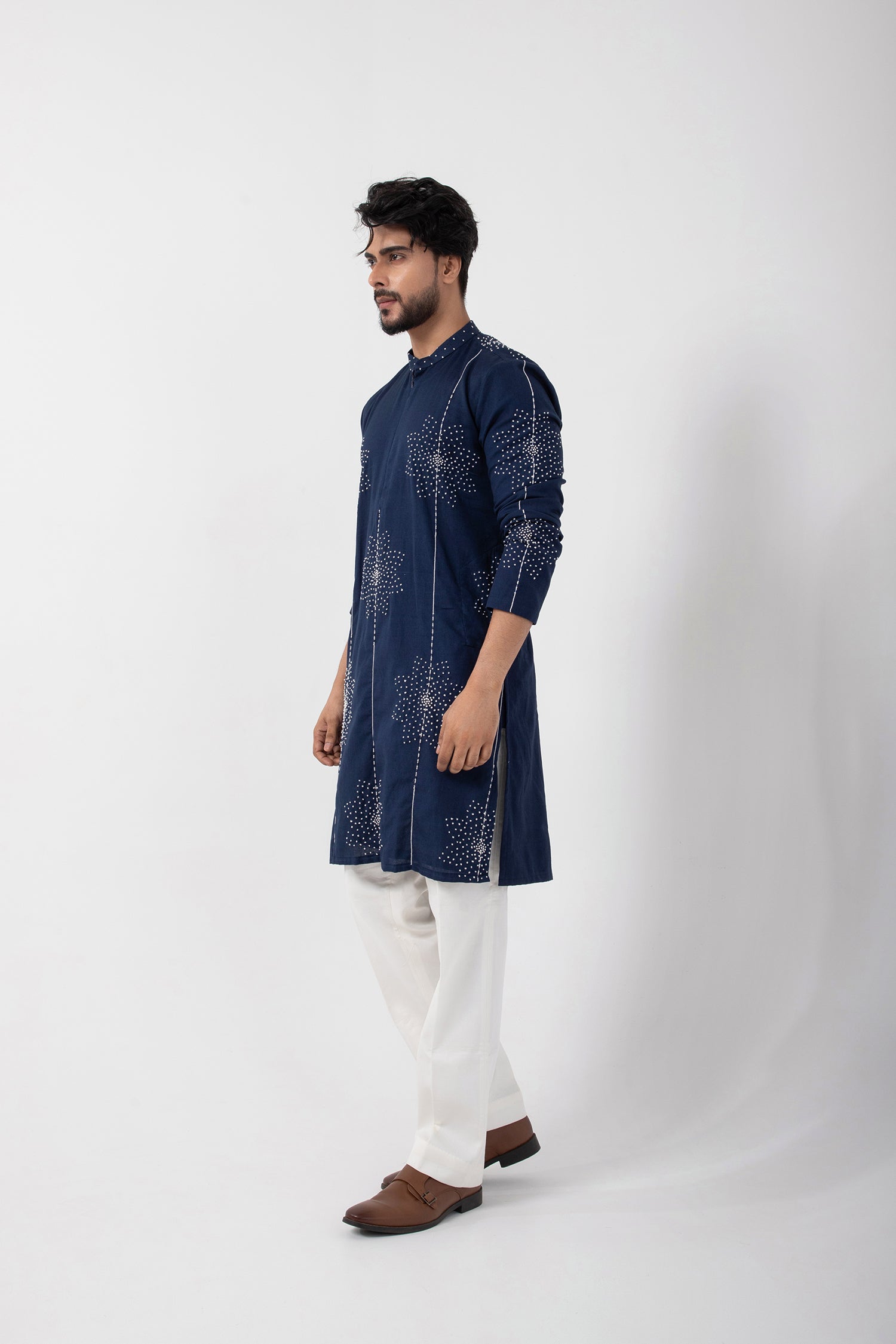 Abyssal Blue Kurta Set