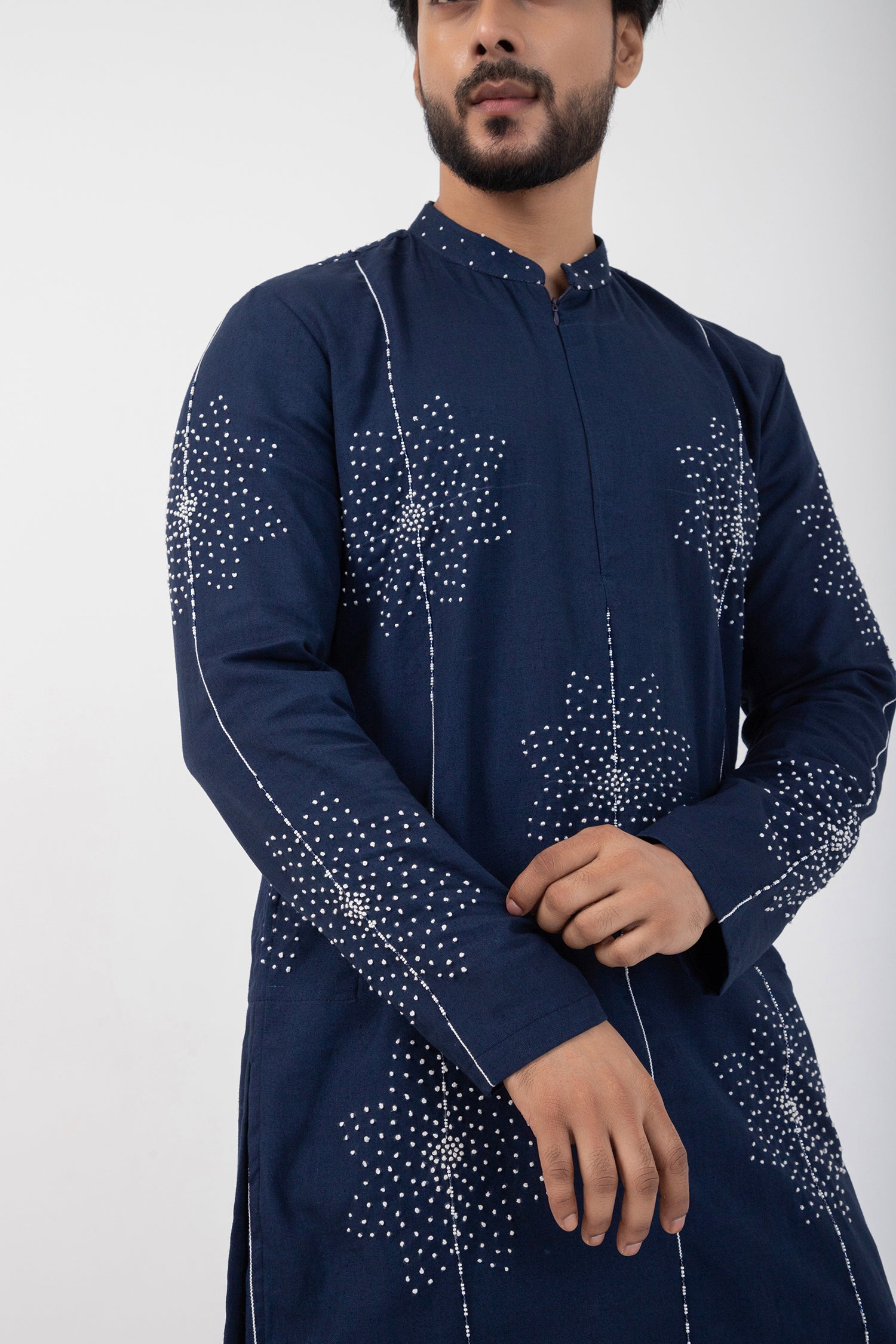 Abyssal Blue Kurta Set