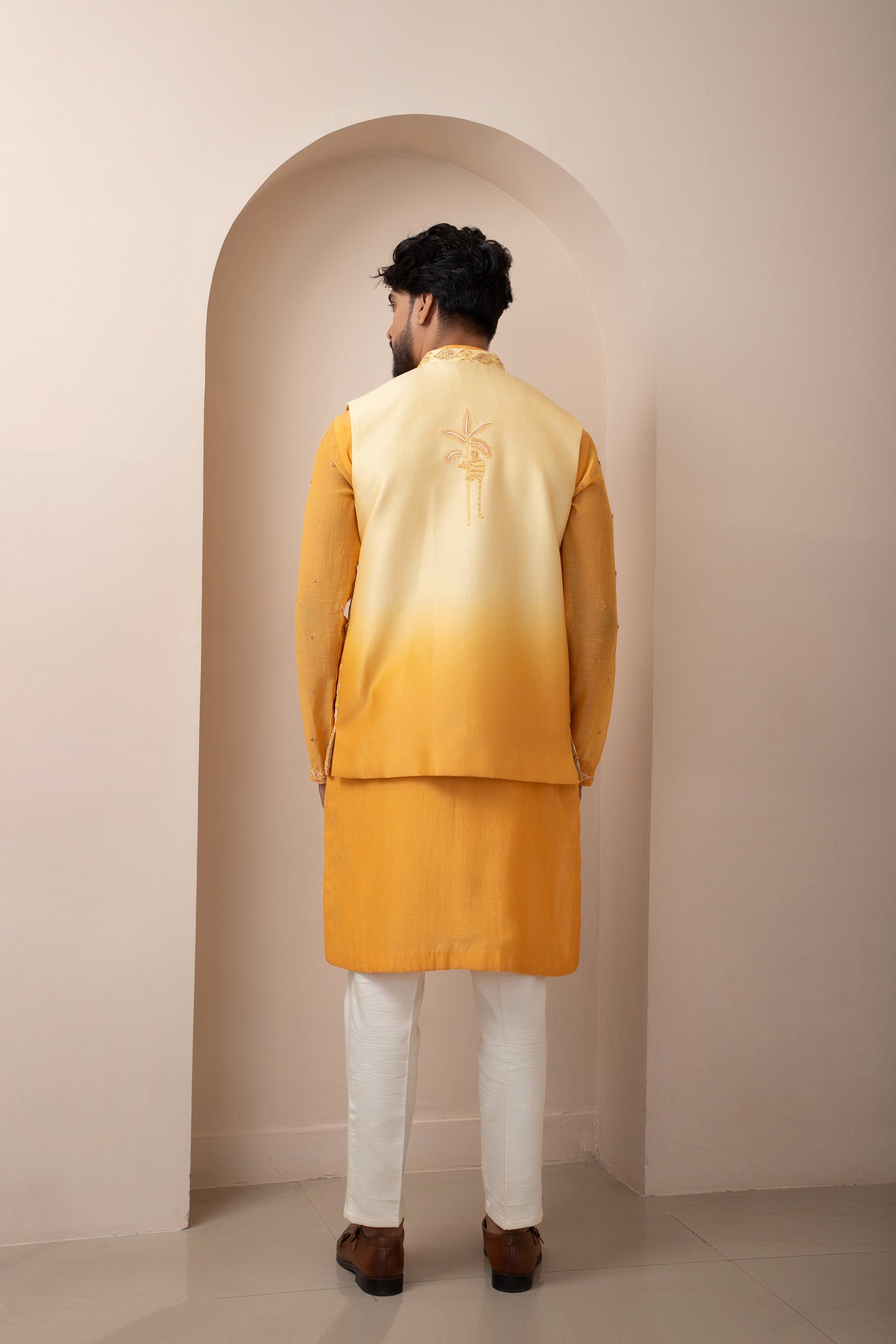 Sweet Nectar Ombre Nehru