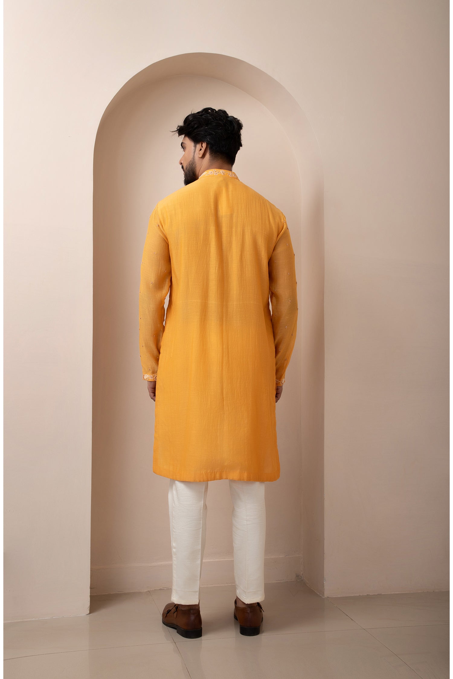 Sweer Nectar Yellow Kurta Set