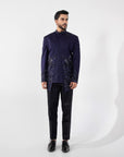 Indigo Sky Bandhgala Set