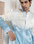 Azure Bliss Bomber Jacket