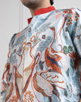 Serenity Crane Bomber Jacket
