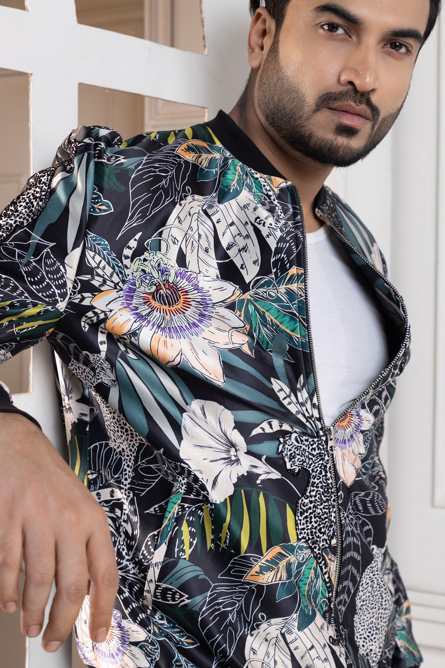 Nocturnal Eden Bomber Jacket