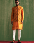Aarav Yellow Bandi Set