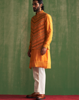 Aarav Yellow Bandi Set