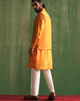 Aarav Yellow Bandi Set
