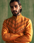 Aarav Yellow Bandi Set