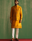 Darsh Yellow Bandi Set