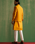 Darsh Yellow Bandi Set