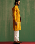 Darsh Yellow Bandi Set
