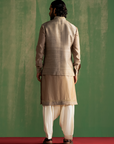Sairaj Grey Bandi Set