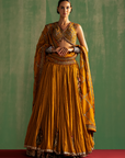 Vritika Mustard Lehenga Set