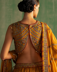 Vritika Mustard Lehenga Set