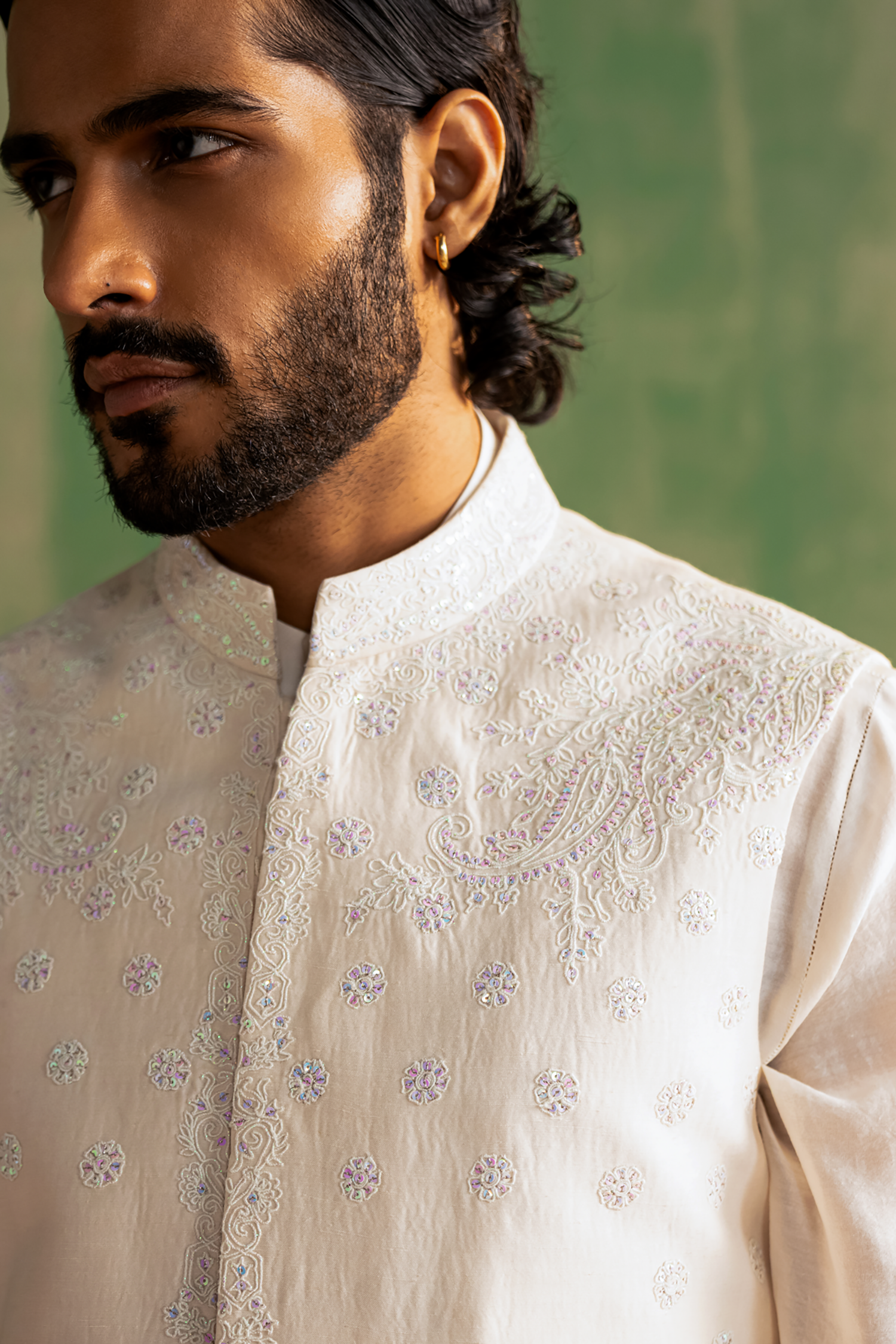 Devansh Ivory Bandi Set