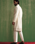 Vyom Ivory Sherwani Set