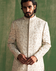 Vyom Ivory Sherwani Set