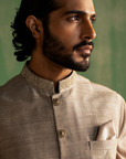Samarth Grey Bandi Set