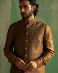Tanmay Brown Bandi Set