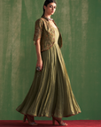 Bhavi Green Anarkali Set