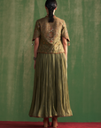 Bhavi Green Anarkali Set
