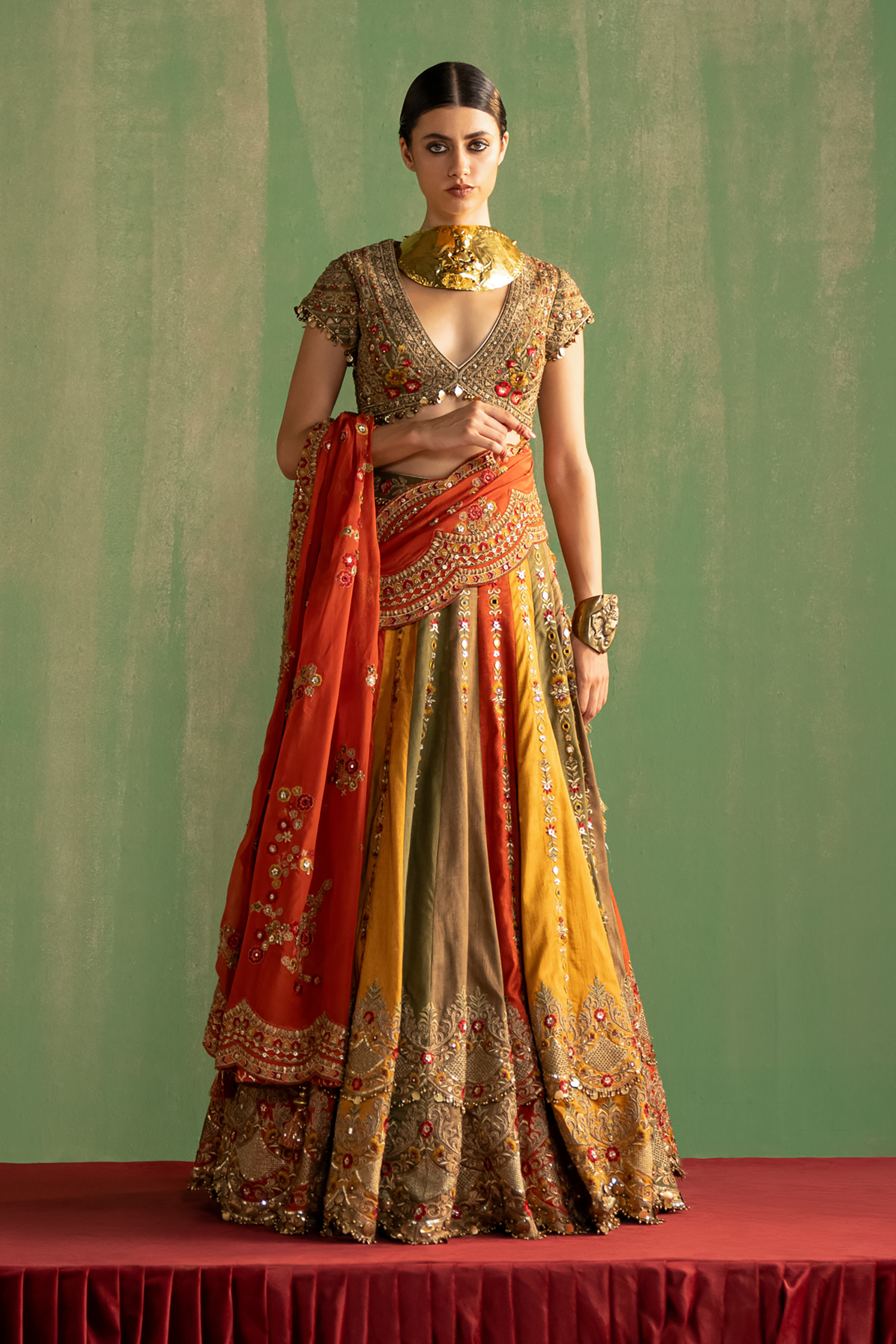 Arohi Multi Color Lehenga Set