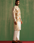 Vedant Ivory Bandi Set