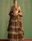 Bhumika Brown Lehenga Set