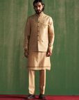 Shivansh Beige Bandi Set