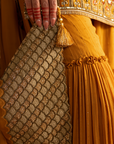 Misha Mustard Kurta Sharara Set