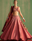 Rasika Mauve Pink Lehenga Set