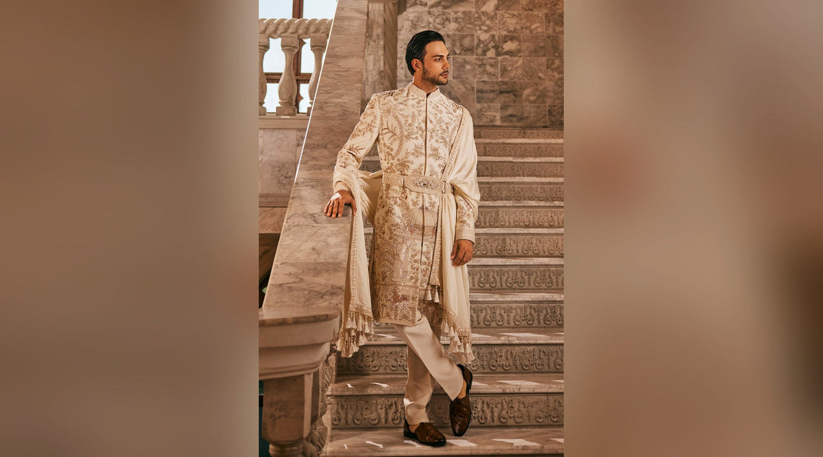 Sherwanis for a Gulf Wedding: The Men's Edit