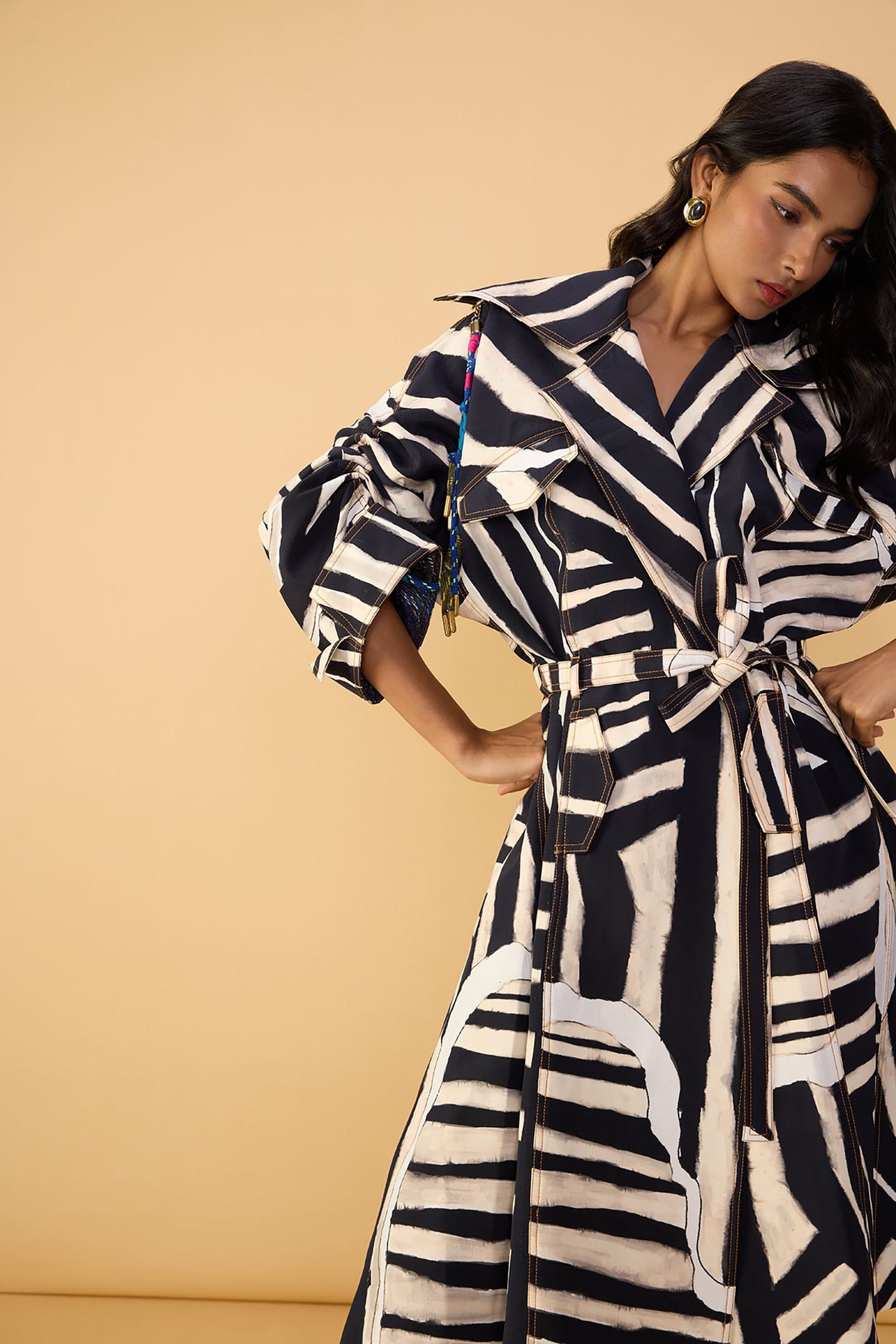 Helena Trench and Loly Trousers